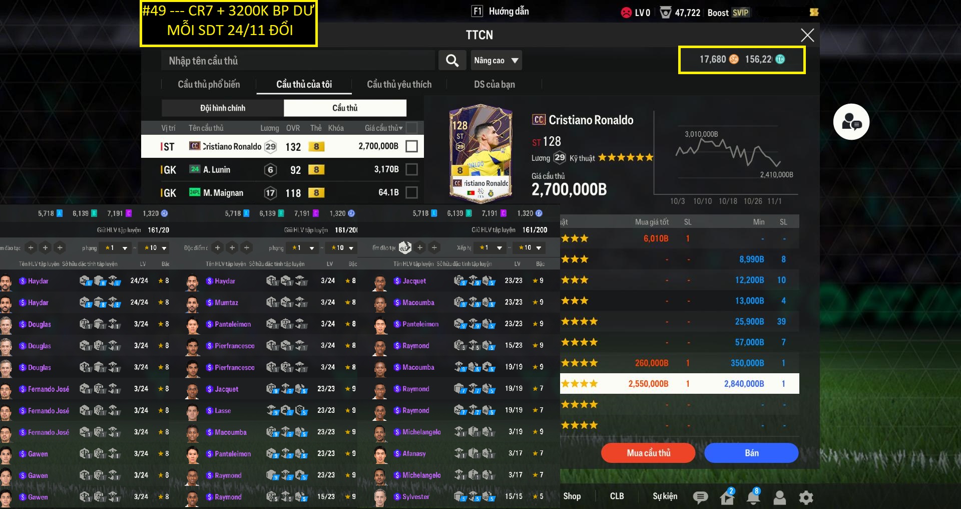 Acc ACCBP #Mỗi SDT 