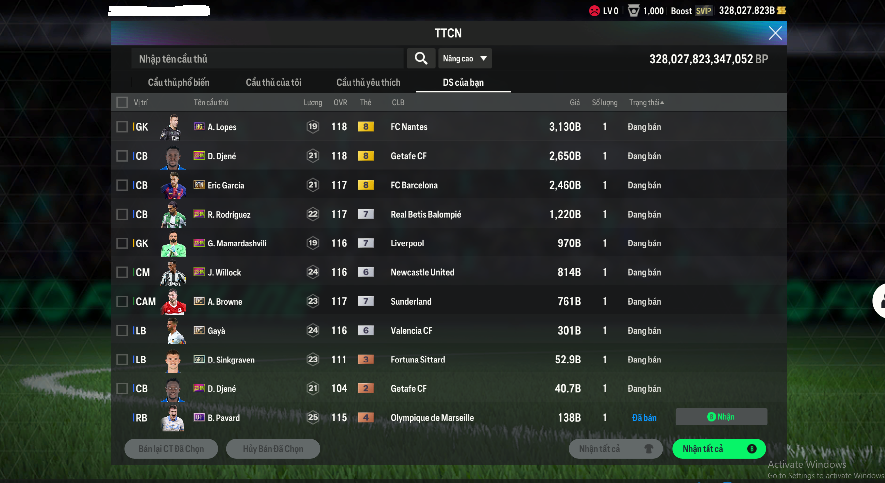 Acc ACCBP #trắng thông tin 