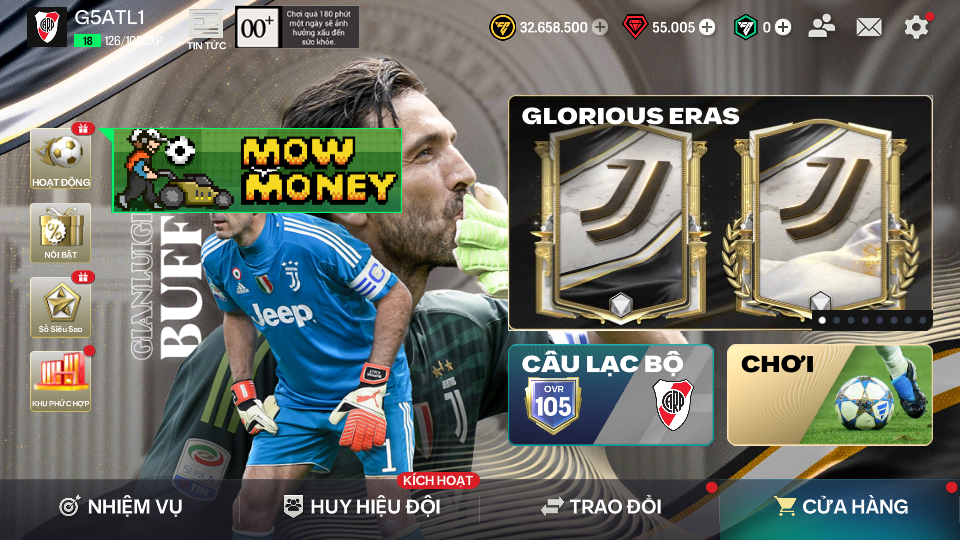 Acc ACC5 #55K ĐÁ QUÝ + VINI 114 