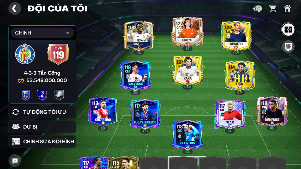 Acc ACC6 #ĐH 53B 5 CON 117 Garena TTT 
