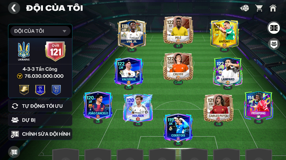 Acc ACC6 #ĐH 73B 5 CON 117 Garena TTT 