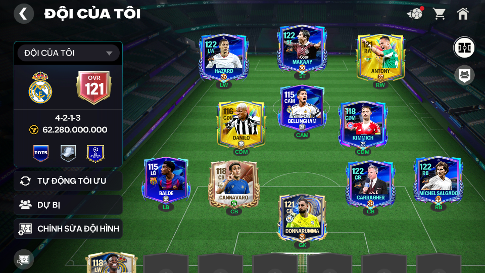 Acc ACC6 #ĐH 62B 5 CON 117 Garena TTT 