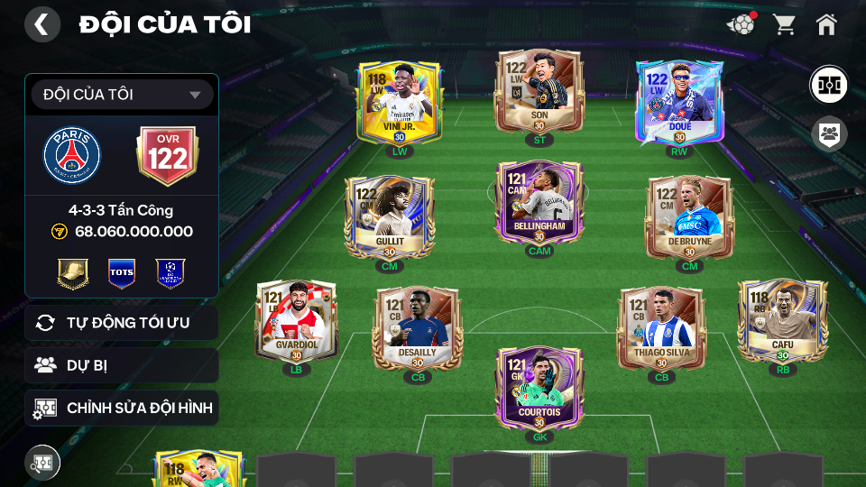 Acc ACC6 #ĐH 68B 5 CON 117 + 7 CON 116  Garena TTT 