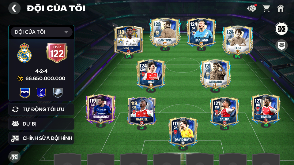 Acc ACC6 #ĐH 73B 4 CON 119 + 1 CON 118 + 400 MẢNH ĐỔI ĐƯỢC THÊM 1 CON 119 RONALDO   Garena TTT 