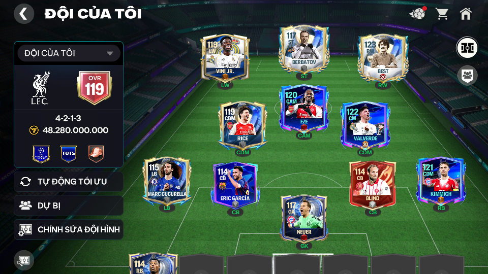 Acc ACC6 #ĐH 48B 2 CON 119 + 2 CON 117 Garena TTT 