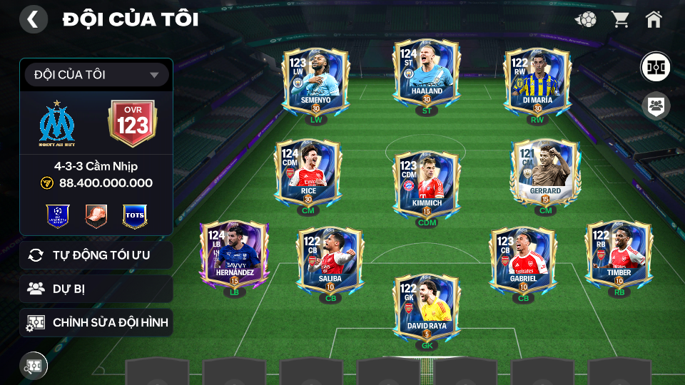 Acc ACC6 #ĐH 88B 3 CON 119 + 3 CON 118 + 4 CON 117 Garena TTT 