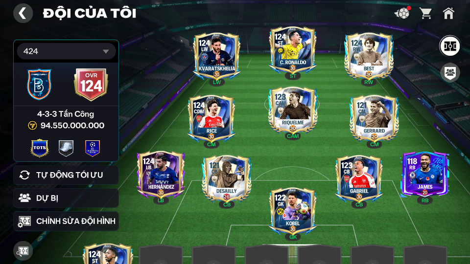 Acc ACC6 #ĐH 94B 6 CON 119 Garena TTT 