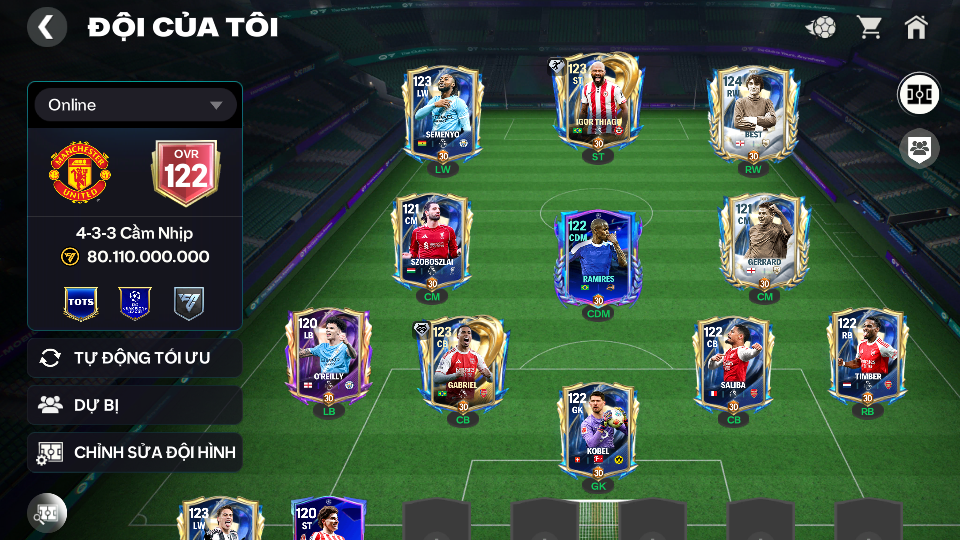 Acc ACC6 #ĐH 80B  Garena TTT 