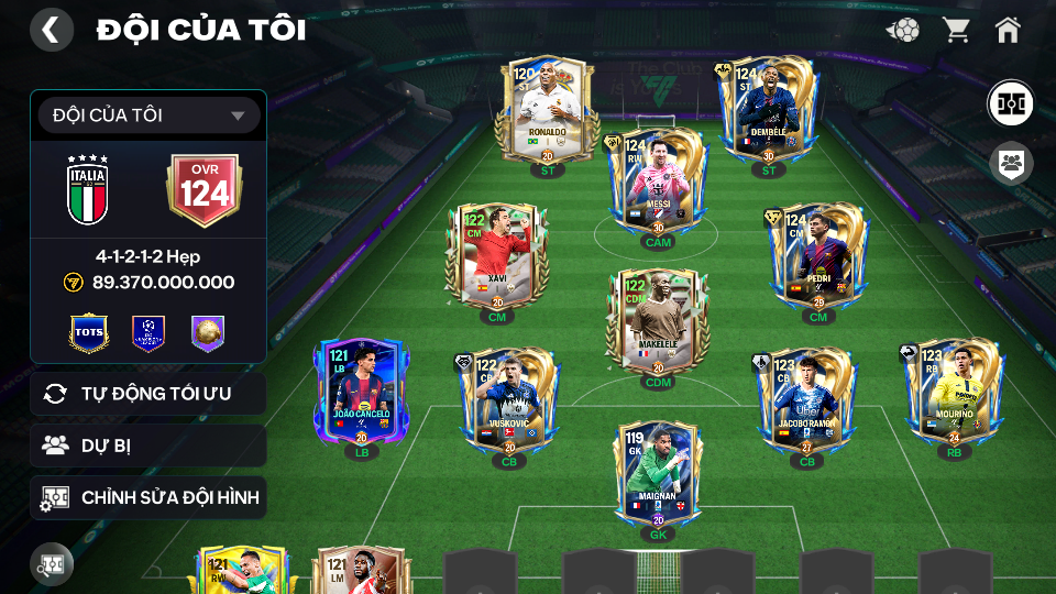 Acc ACC6 #ĐH 89B 6 CON UTOTS  Garena TTT 
