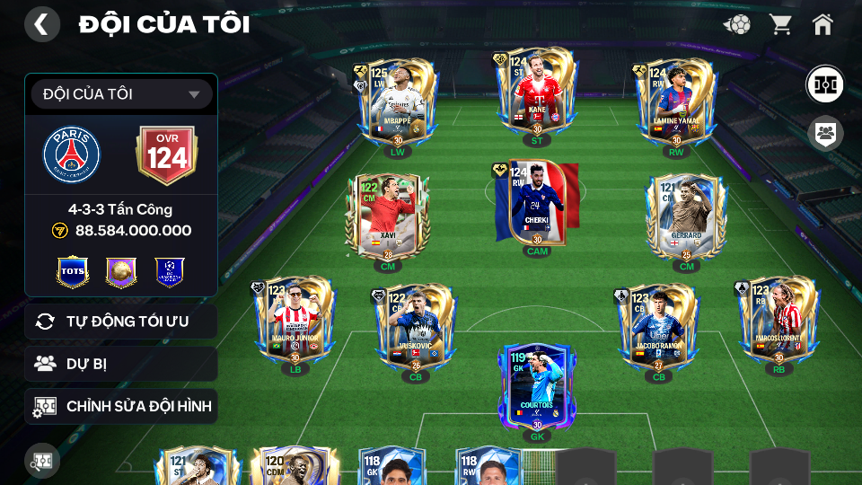 Acc ACC6 #ĐH 88B  7 CON UTOTS Garena TTT 